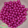 10mm Rose Pink Faux Pearl Beads sold in packages of 50 beads - Image 1 of 0