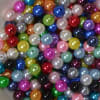 10mm Mixed Colors of Faux Pearl Acrylic Beads sold in packages of 200 beads - Image 2 of 0