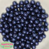 10mm Navy Faux Pearl Beads sold in packages of 50 beads - Image 1 of 0