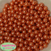 10mm Orange Sherbert Faux Pearl Beads sold in packages of 50 beads - Image 1 of 0