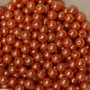 10mm Orange Sherbert Faux Pearl Beads sold in packages of 50 beads - Image 2 of 0