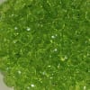 12mm Clear Lime Green Abacus Acrylic Beads - Image 2 of 0