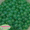 12mm Acrylic Emerald Green bubble Bead - Image 2 of 0