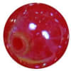 12mm Red AB Finish Bubble Acrylic Bubblegum Beads - Image 1 of 0