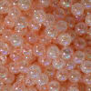 12mm Coral Crackle Beads sold in packages of 50 beads - Image 2 of 0