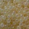 12mm Cream Crackle Bubblegum Beads sold in packages of 50 beads - Image 2 of 0