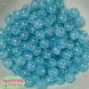 12mm Acrylic Blue Crackle Bubblegum Bead - Image 2 of 0