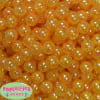 12mm Gold Crackle Bubblegum Beads sold in packages of 50 beads - Image 1 of 0