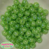 12mm bulk Lime Green Crackle Beads 200 pc - Image 1 of 0