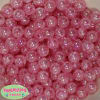 12mm bulk Pink Crackle Beads 200 pc - Image 1 of 0