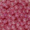 12mm bulk Pink Crackle Beads 200 pc - Image 2 of 0