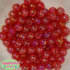 12mm bulk Red Crackle Beads 200 pc - Image 1 of 0