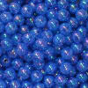 12mm Royal Blue Crackle Bubblegum Beads sold in packages of 50 beads - Image 2 of 0