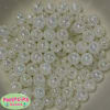 12mm Acrylic White Crackle Bubblegum Beads sold by the bead - Image 2 of 0