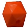 12mm Orange Acrylic Cube Bubblegum Bead - Image 1 of 0