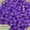 12mm Purple Acrylic Cube Bubblegum Beads - Image 1 of 0