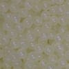 12mm Cream Frost Acrylic Bubblegum Beads sold in packages of 50 beads - Image 2 of 0
