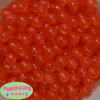 12mm Orange Frost Acrylic Bubblegum Beads sold in packages of 50 beads - Image 1 of 0