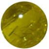 12mm Clear Yellow Glitter Bubblegum Bead - Image 1 of 0