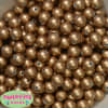12mm Matte Gold Beads 260pc - Image 1 of 0