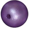 12mm matte lavender acrylic faux pearl bead sold by the bead - Image 1 of 0