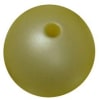12mm matte yellow acrylic bead sold by the bead - Image 1 of 0