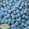 12mm Baby Blue AB Finish Miracle Acrylic Bubblegum Bead - Image 2 of 0