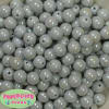 12mm Gray AB Finish Miracle Acrylic Bubblegum Bead - Image 2 of 0