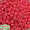 12mm Neon Hot Pink AB Finish Miracle Acrylic Bubblegum Beads - Image 1 of 0