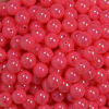 12mm Neon Hot Pink AB Finish Miracle Acrylic Bubblegum Beads - Image 2 of 0