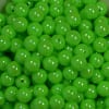 12mm Neon Lime AB Finish Miracle Acrylic Bubblegum Beads - Image 2 of 0