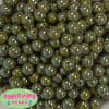 12mm Olive AB Finish Miracle Acrylic Bubblegum Beads - Image 2 of 0