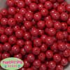 12mm Red AB Finish Miracle Acrylic Bubblegum Beads - Image 2 of 0