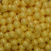 12mm Yellow AB Finish Miracle Acrylic Bubblegum Beads - Image 2 of 0