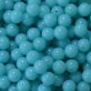 12mm Neon Sky Blue  Acrylic Bubblegum Beads sold in packages of 50 beads - Image 2 of 0