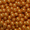 12mm Bulk Gold Acrylic Faux Pearls - Image 2 of 0