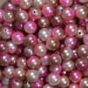 12mm Ice Cream Tones Faux Pearl Acrylic Bead Ombre  sold in packages of 40 beads - Image 2 of 0