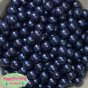 12mm Navy Blue Faux Pearl Beads sold in packages of 50 beads - Image 1 of 0