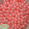 12mm Bulk Shell Pink Acrylic Faux Pearls Free shipping Bead Bucks - Image 1 of 0