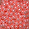 12mm Bulk Shell Pink Acrylic Faux Pearls Free shipping Bead Bucks - Image 2 of 0
