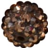 12mm Champagne Rhinestone Bubblegum Beads - Image 1 of 0