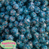 12mm  Frost  Confetti Rhinestone Bubblegum Beads - Image 1 of 0