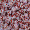 12mm Valentine Confetti Rhinestone Bubblegum Beads - Image 2 of 0