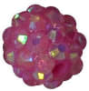 12mm Hot Pink Rhinestone Bubblegum Bead - Image 1 of 0
