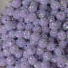 12mm Ice Lavender Rhinestone Bubblegum Beads - Image 2 of 0