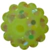 12mm Neon Yellow Rhinestone Bubblegum Beads - Image 1 of 0