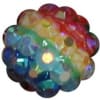 12mm Rainbow Rhinestone Bubblegum Bead - Image 1 of 0