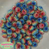12mm Rainbow Rhinestone Bubblegum Beads - Image 1 of 0