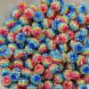 12mm Rainbow Rhinestone Bubblegum Beads - Image 2 of 0