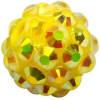 12mm Yellow Rhinestone Bubblegum Beads - Image 1 of 0